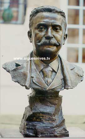 Gaston Doumergue, buste en bronze